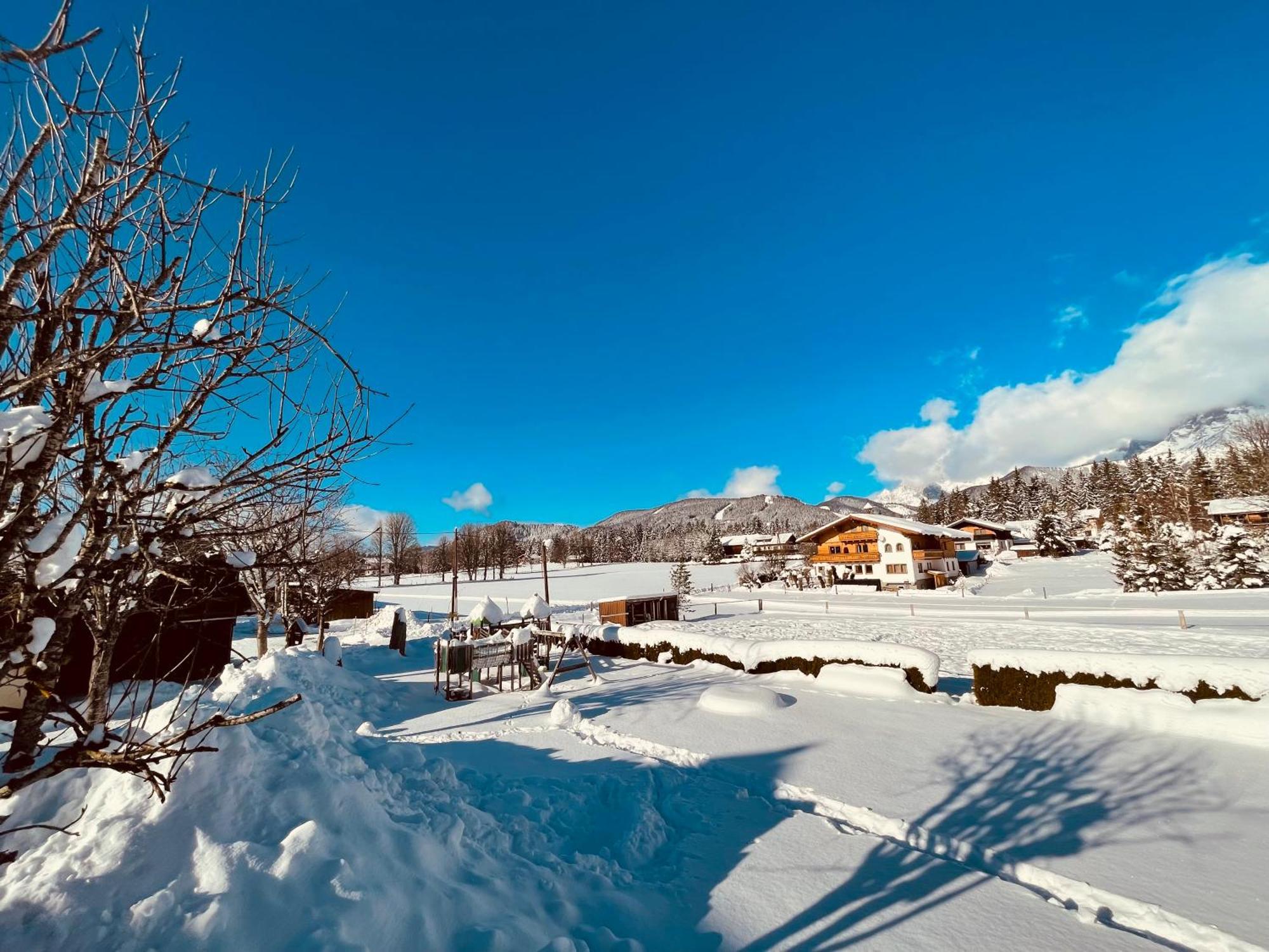 Pension Vorberghof- Bauernhofurlaub รัมเซา อัม ดาคชไตน์ ภายนอก รูปภาพ
